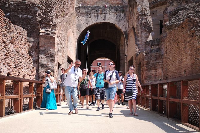 Colosseum Arena Floor Guided Tour- Up To 6 People - Roman Forum and Palatine Hill: included tickets with no guided narration
