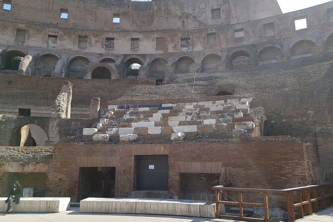 Colosseum Arena Floor Roman Forum and Palatine Hill Live Guide - Entering the Colosseum arena floor (not just the outside)