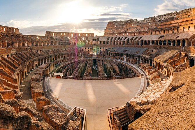 Colosseum Arena Floor, Roman Forum & Palatine Hill Tour - Colosseum Time: Gladiator Gate Route, Timed Entry, and Photo Stops