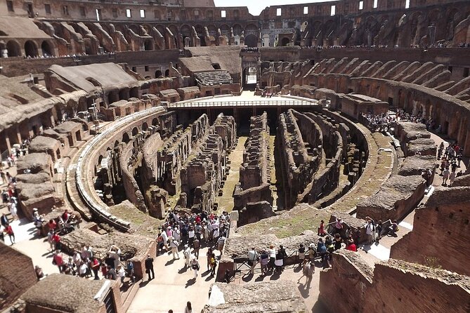 Colosseum, Forum, Palatine Hill with audio guide and Arena or Bus option - Arena Option and the Panoramic Bus One Run Ticket