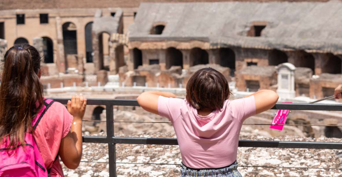 Colosseum Gladiator Tour for Kids and Families - Entering the Colosseum With a Family Specialist Guide