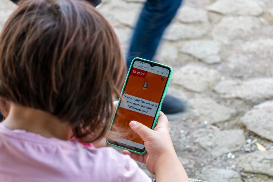 Colosseum Gladiator Tour for Kids and Families - Interactive Quizzes and Activities: The Secret Weapon for Memory