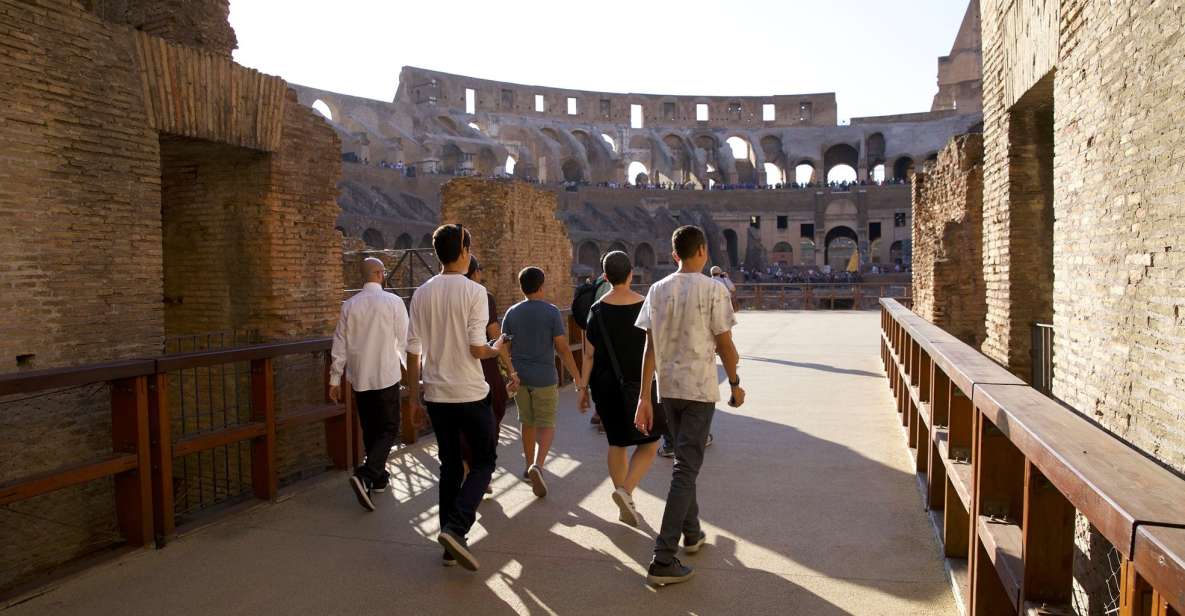 Colosseum: Semi Private Tour with VIP Arena Access - Entering the Colosseum: Outside Photos and a Fast First Look
