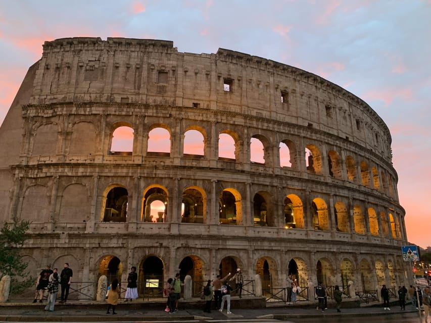 Colosseum Sunset Tour with Entry - The difference between hearing it and seeing it
