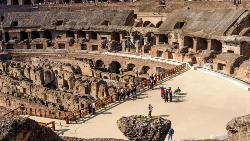 Colosseum Underground All Access Tour with Ancient Rome - Roman Forum (30 minutes): Via Sacra and big-name monuments