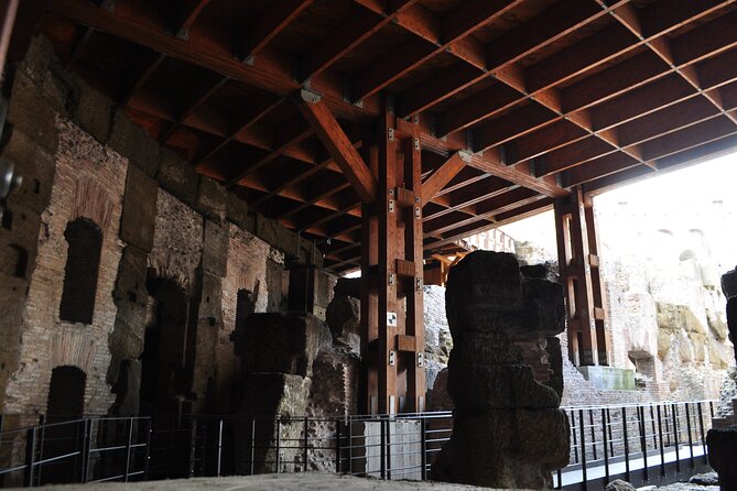 Colosseum Underground and Roman Forum: Small Group Exclusive Tour - The arena floor: a closer look at power and pageantry