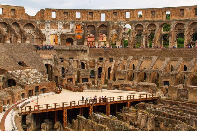 Colosseum Underground Tour With Arena Floor: Vip Experience - Underground tunnels: where the Colosseum feels like backstage