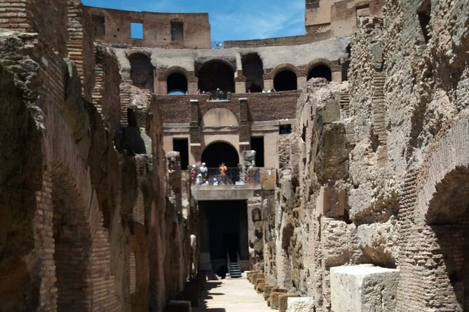 Colosseum Underground Tour With Arena Floor: Vip Experience - Entering the Colosseum: start time, meeting spot, and flow