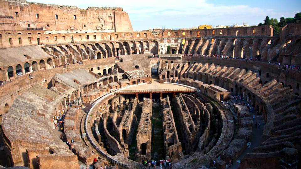Colosseum with Arena Floor, Palatine Hill & Forum Tour - Gladiator’s Gate to the Arena Floor: your rare front-row moment