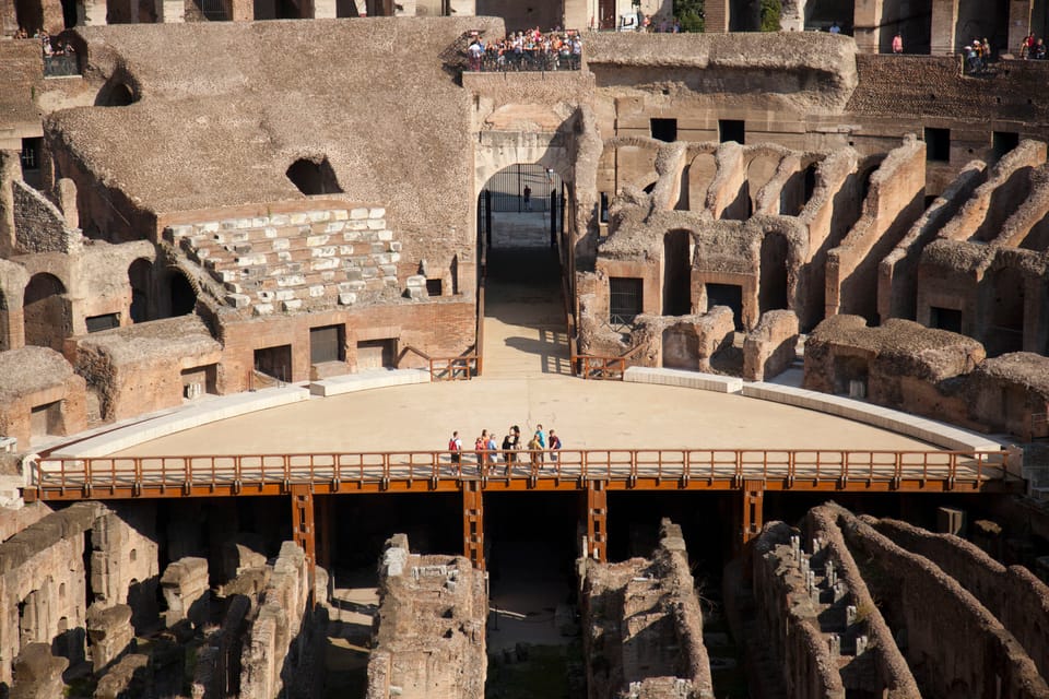 Colosseum with Arena Floor, Palatine Hill & Forum Tour - Colosseum second tier: crowds, sightlines, and why the climb matters