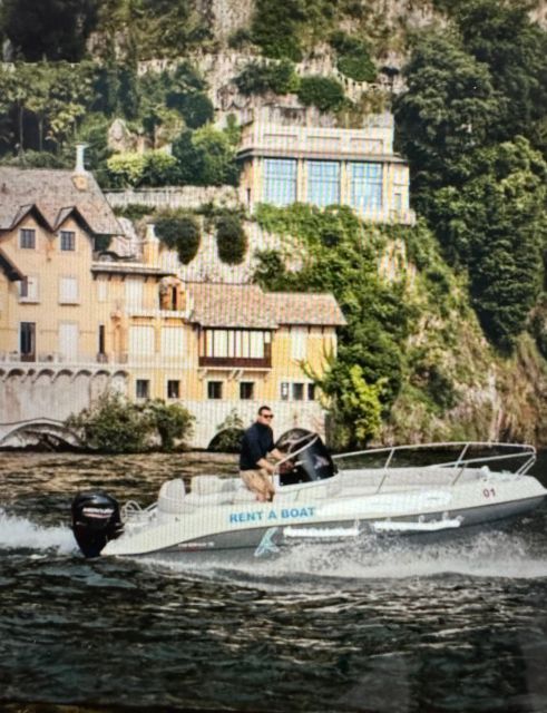 Como Lake: 1h boat rental without license and self-driving - Finding the S.Agostino floating pier in Como (and what to bring)