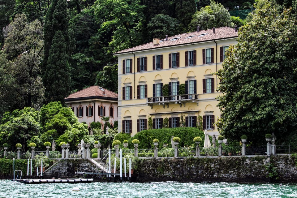 Como: Lake Como Shared Boat Tour - George Clooney’s Villa Oleandra: The Stop Everyone Talks About