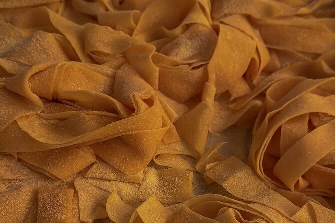 Cooking Art Brunelleschi with Unlimited Wine - What you actually make: ravioli, tortelli, pappardelle plus classic Tuscan sauces