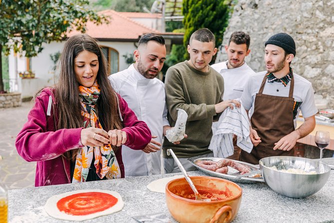 Cooking class Amalfi Coast by Marco and Tano - The terrace tasting: wine, limoncello, and a long view