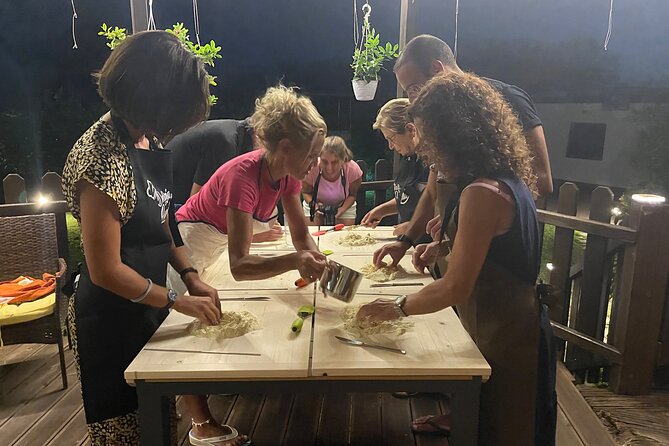 Cooking class, dinner and wine tasting near Lecce - The Dessert Finish: Jam Tart, Chocolate Salami, and Homemade Limoncello