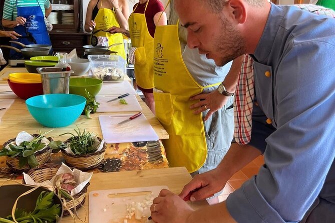 COOKING CLASS in Taormina at Chef Massimo HOUSE!! - What you’ll cook: appetizers, fresh pasta, and Sicilian-style mains