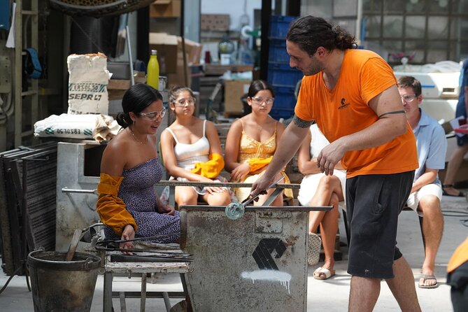 Create Your Own Murano Glass: Beginner’s Glassblowing Class - Step 3: blow your own Murano artifact (cup/bowl or small vase)