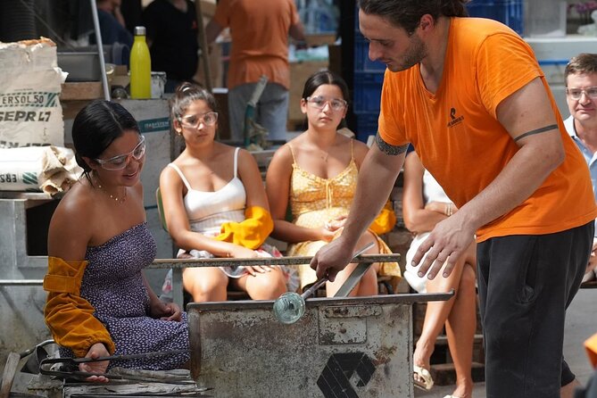 Create Your Own Murano Glass: Beginner’s Glassblowing Class - Step 1: skill drills with no glass, so you don’t freeze up