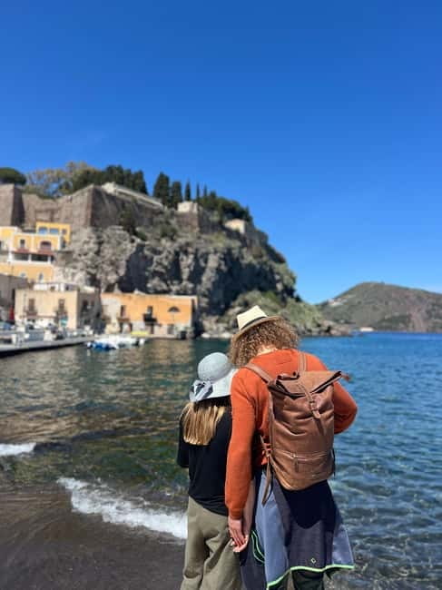 Da Tropea: Lipari Panarea Stromboli by night - Lipari (Marina Corta): museum time, main-street strolling, and beach reality