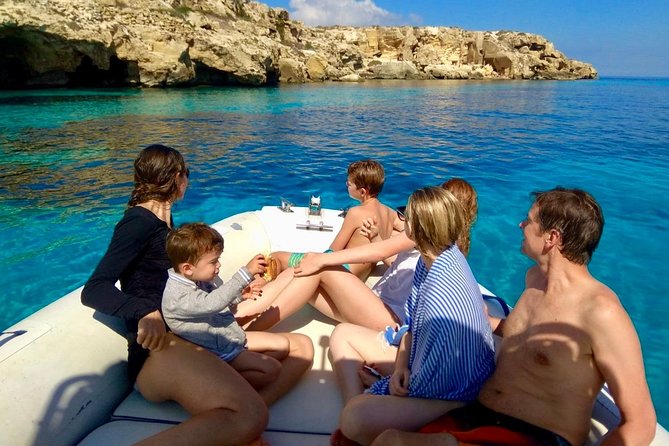 Daily Egadi Tour: Favignana and Levanzo in Rubber Dinghy - Levanzo Faraglioni: swimming with smaller-island calm
