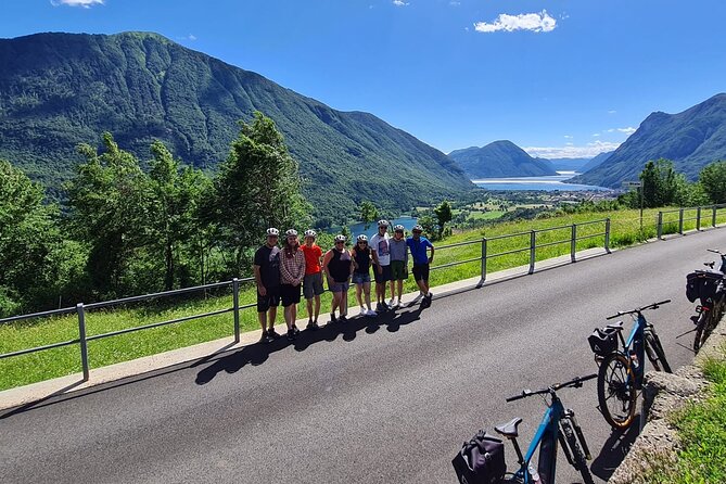 E-Bike Tour around Three Lakes and Idyllic Mountain Life - Lake Piano return via the old railway line: the closest thing to flat