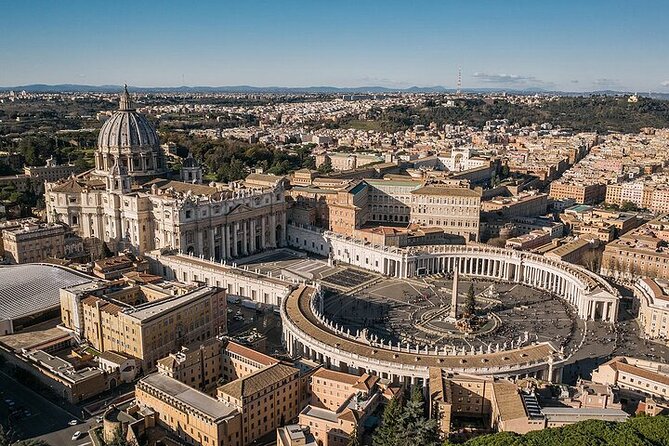 EARLY ACCESS Vatican Museums, St. Peter's with Dome by elevator - Dome by Elevator: Roof Views Without the Full Climb