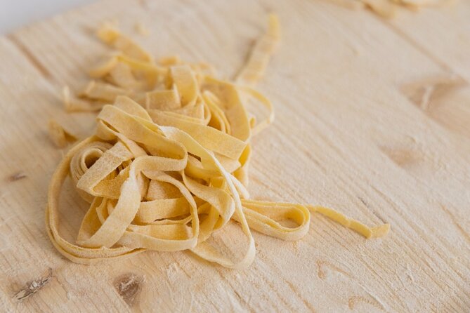 Enjoy Spritz and Pasta Making in Piazza Navona - What you actually eat: bruschetta, two pasta courses, wine or soft drink, and tiramisù