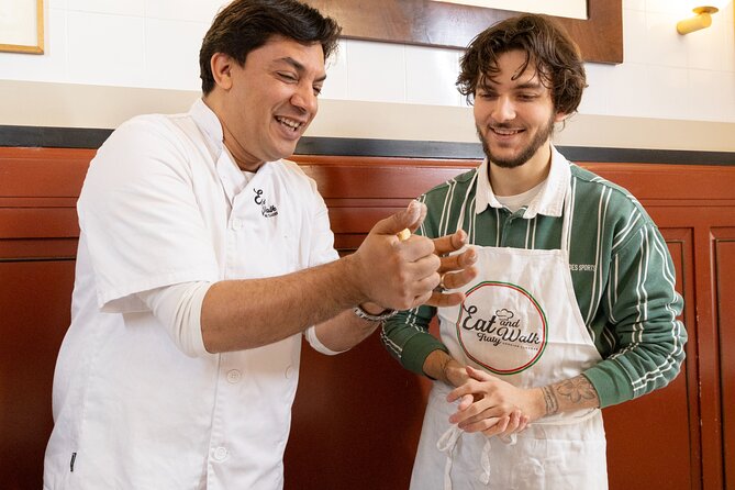 Enjoy Spritz and Pasta Making in Piazza Navona - Instructor energy matters: the chefs people remember (Chef Maria, Leo, Furio, Carlotta, and more)