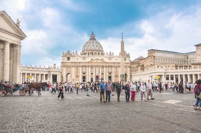 Entire Vatican Tour with Colosseum Access - St. Peter’s Basilica: Michelangelo and Raphael, up close