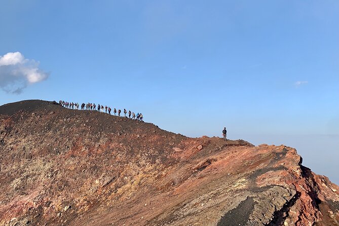 Etna excursion 3000 meters with 4x4 cable car and Trekking - Stop 4: A Quick Summit-Crater Look Before Descent
