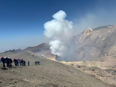 Etna excursion to 3000 mt. with cable-car and jeep 4x4 - Meeting at La Baita 3L Ski-Lab and getting set up fast