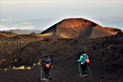 Etna Morning or Sunset - Trek & Lava Tunnel with Gear - Craters Silvestri at around 1,900 m: the volcano you can walk through