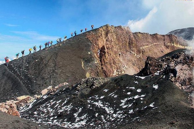 Etna, Summit Craters - What to bring: wind, gas, altitude, and food