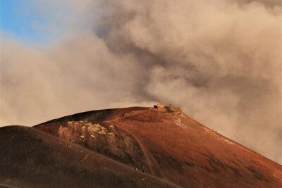 Etna's Hidden Gems - Trek Valle Bove & Lava Tunnel with Gear - The hike through black sand, lava ages, and Valle del Bove terrain