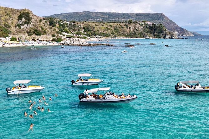 Exclusive boat tour in Tropea. Just you and your family - 4 hours - Captains matter: Federico, Alonso, and Lorenzo’s effect on the day