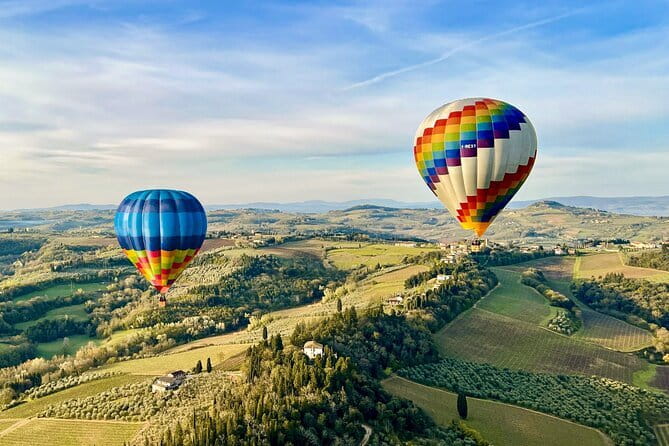 Experience the Magic of Tuscany from a Hot Air Balloon - Below You on Landing: Champagne Toast and the Timing You Should Expect
