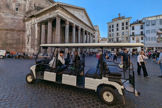 Explore Rome on a Golf Cart: Private Tour - Pantheon photo stop: great views, entrance is on you