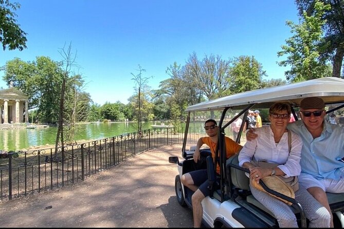 Explore Rome on a Golf Cart: Private Tour - Colosseum exterior stop plus Foro Romano passing views