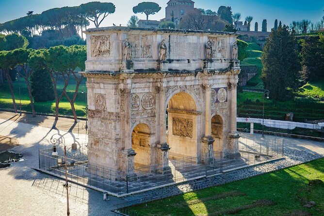 Express Colosseum: Semi-Private Guided Tour with Max 6 People - Stop 2: Arch of Constantine as the narrative closer