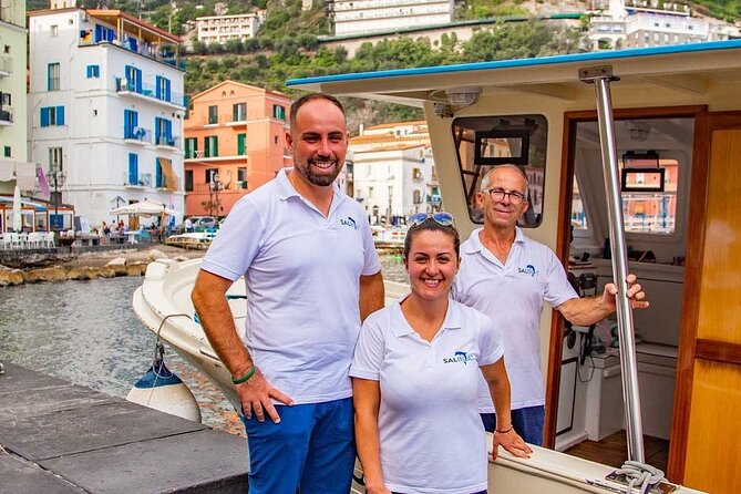 Fishing and Tourism in Capri - Crew and vibe on SalBoat: more teaching than performance