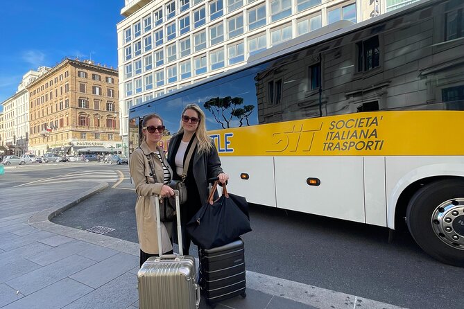 Fiumicino Airport Shared Shuttle Bus to Rome Termini & Vatican - Returning to FCO: how to avoid the most common timing mistakes