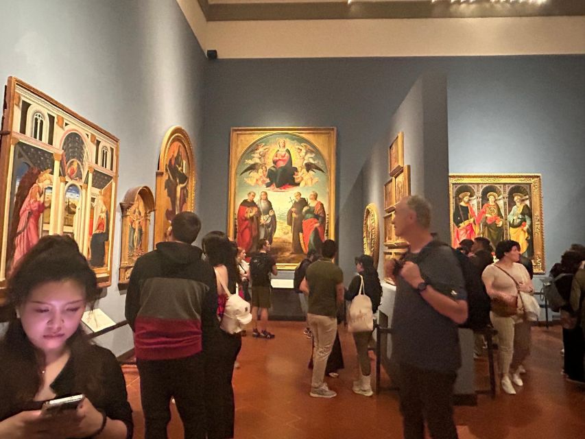 Florence: Accademia Gallery David Entry & Audio Guide App - The top floor altarpieces: finishing strong
