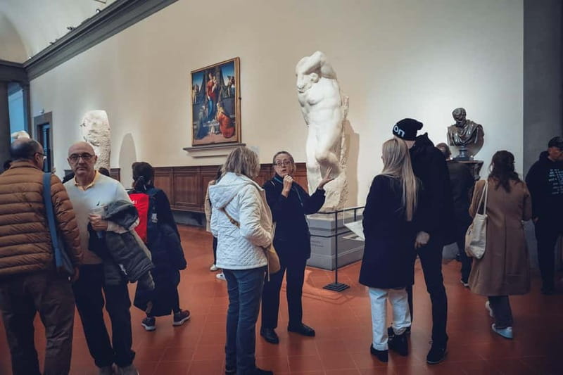 Florence: Accademia Gallery Guided Tour with Skip-the-Line - David at the center: what your guide helps you notice