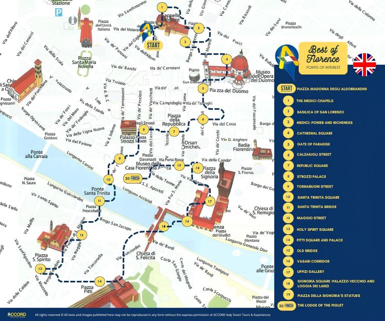 Florence: Audio Guided Walking Tour led by Tour Leader - Headsets, Live Guide, and 15+ Florence Stops: How It Works