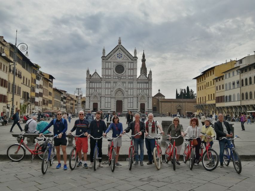 Florence: City Highlights Bike Tour - Ponte Vecchio and the Uffizi Area: Getting Closer to the Center of the Action