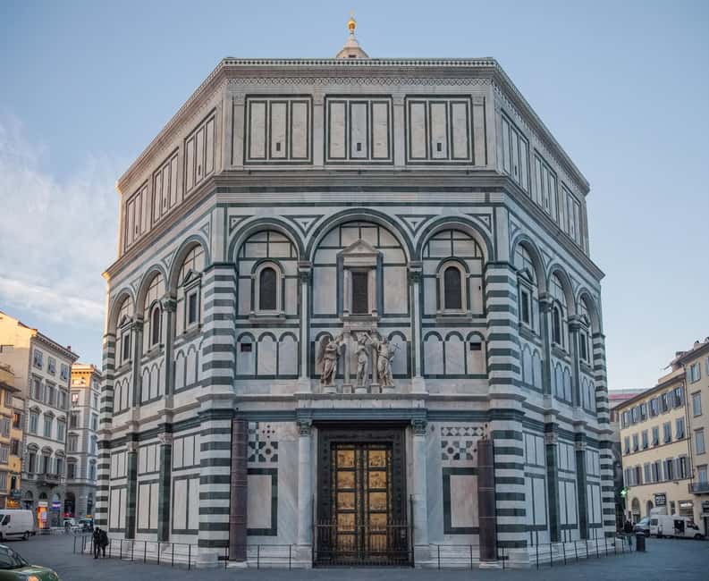 Florence: Duomo Crypt, Baptistry and Museum Entry Ticket - Baptistery of St. John: plan around reconstruction, still worth the stop
