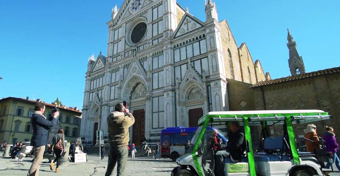 Florence: Eco-Friendly Golf Cart City Tour with Audio Guide - Passing Vasari Corridor and Getting Back to the Center