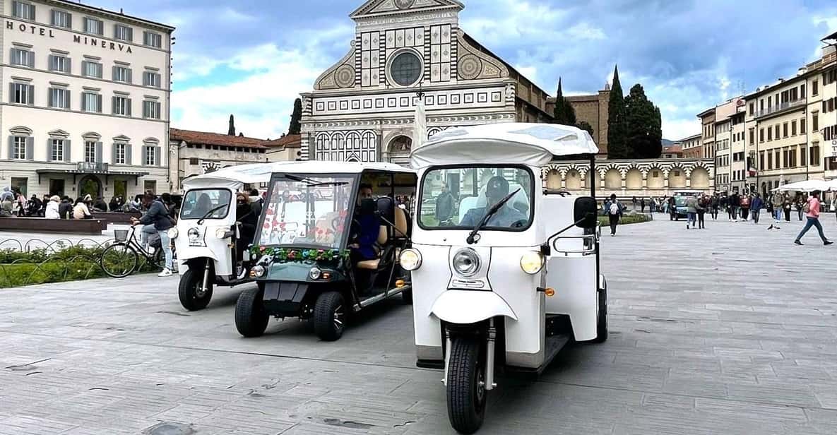 Florence: Electric Tuk-Tuk or Golf Cart City Tour - Why this electric tuk-tuk beats walking for a first Florence day