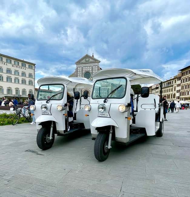 Florence: Electric Tuk-Tuk or Golf Cart City Tour - Duomo dome to Palazzo Vecchio: the Renaissance power axis