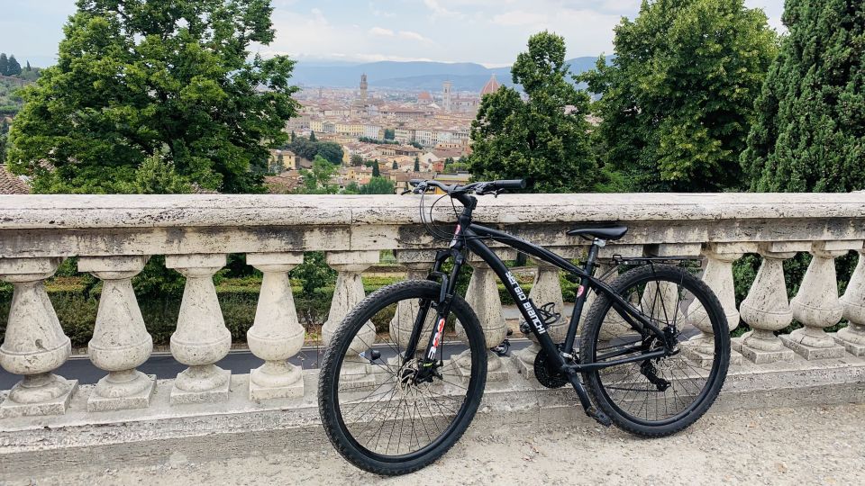 Florence: Guided Bike Tour with Piazzale Michelangelo - The Big Moment: Piazzale Michelangelo View Stop